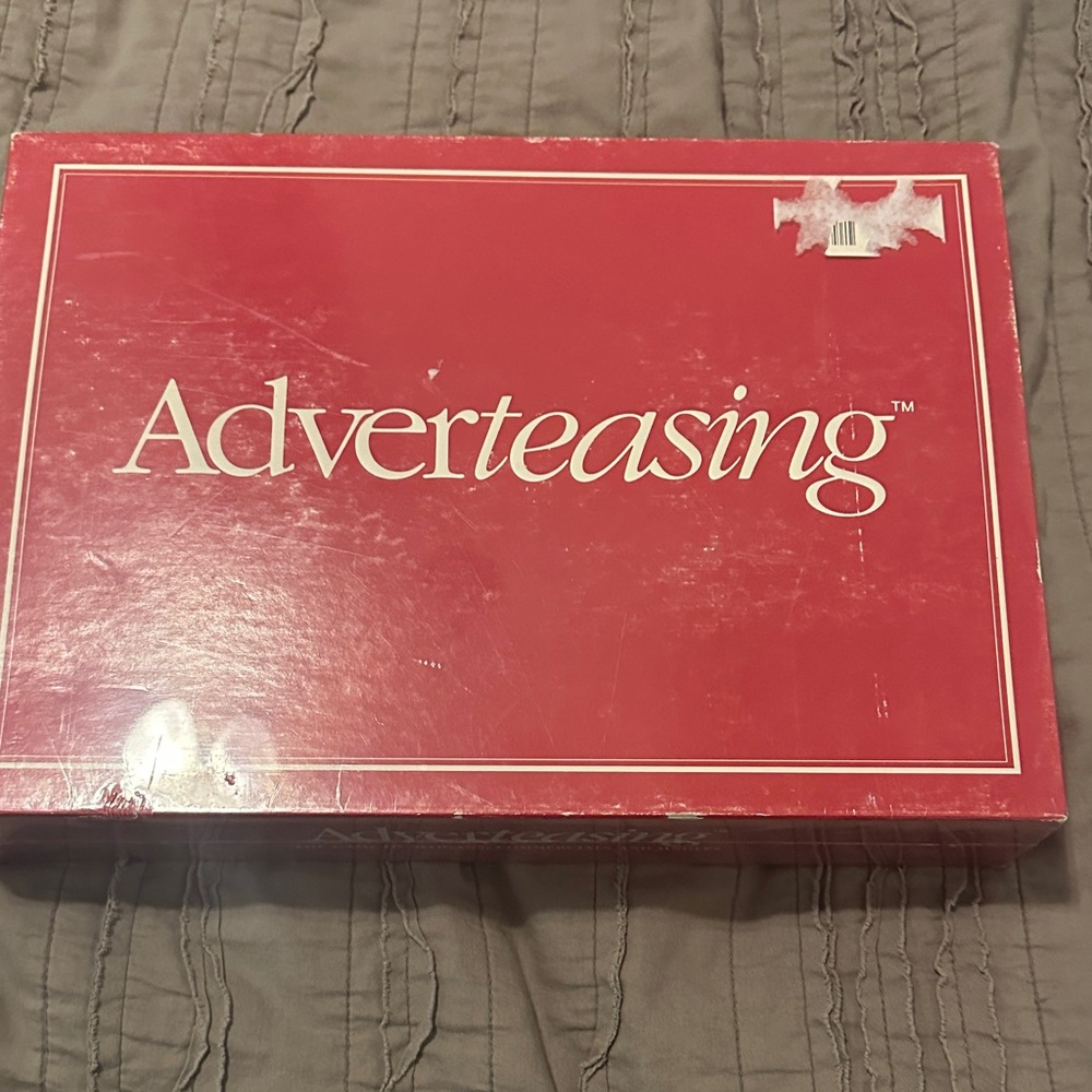Adverteasing unopened game Vintage